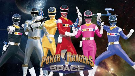 power rangers in space|power rangers en el espacio.